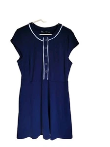 Abito grande New York And Co. Marina Militare Con Maniche A Cappellino. Vedi foto. - Foto 1 di 11