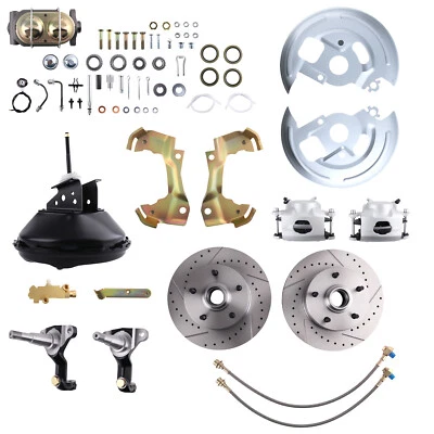 Kit de conversión de freno de disco delantero para carrocería A Chevy Chevelle/El Camino 1962-1972 Foto 1 de 4