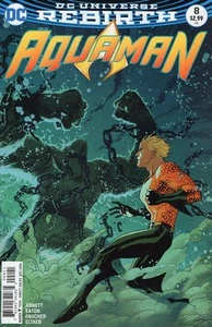 Cómic variante Aquaman #8 2016 - DC - Imagen 1 de 1