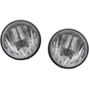 Set of 2 Clear Lens Fog Light For 2011-14 Ford F-150 LH & RH w/ Bulbs