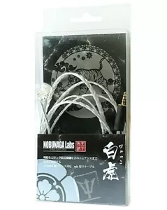 NOBUNAGA Labs BYAKKO NLP-BYK AK2.5mm 4pole Balanced Headphone Earphone Cable JPN - Picture 1 of 6