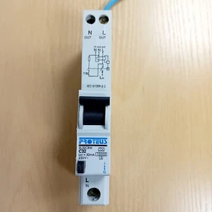 Proteus XL32CRW - 32 Amp 30ma RCBOs type C tested for correct operation. - Picture 1 of 7