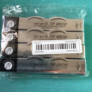 Tint My 4 - Tip Brown - Dark Brown #2 - Eye Brow - 5g 4-pack. New Sealed - Picture 1 of 4