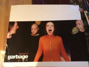 Garbage - Shirley Manson “Version 2.0” 1998 Promo Poster 36” x 19” + 2 stickers - Picture 1 of 5