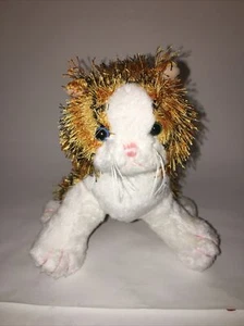 Ganz Webkinz Striped Alley Cat HS042 Plush Beanie Stuffed Animal 6" Long  - Picture 1 of 5