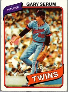 1980 Topps #61 Gary Serum Minnesota Twins - Picture 1 of 2
