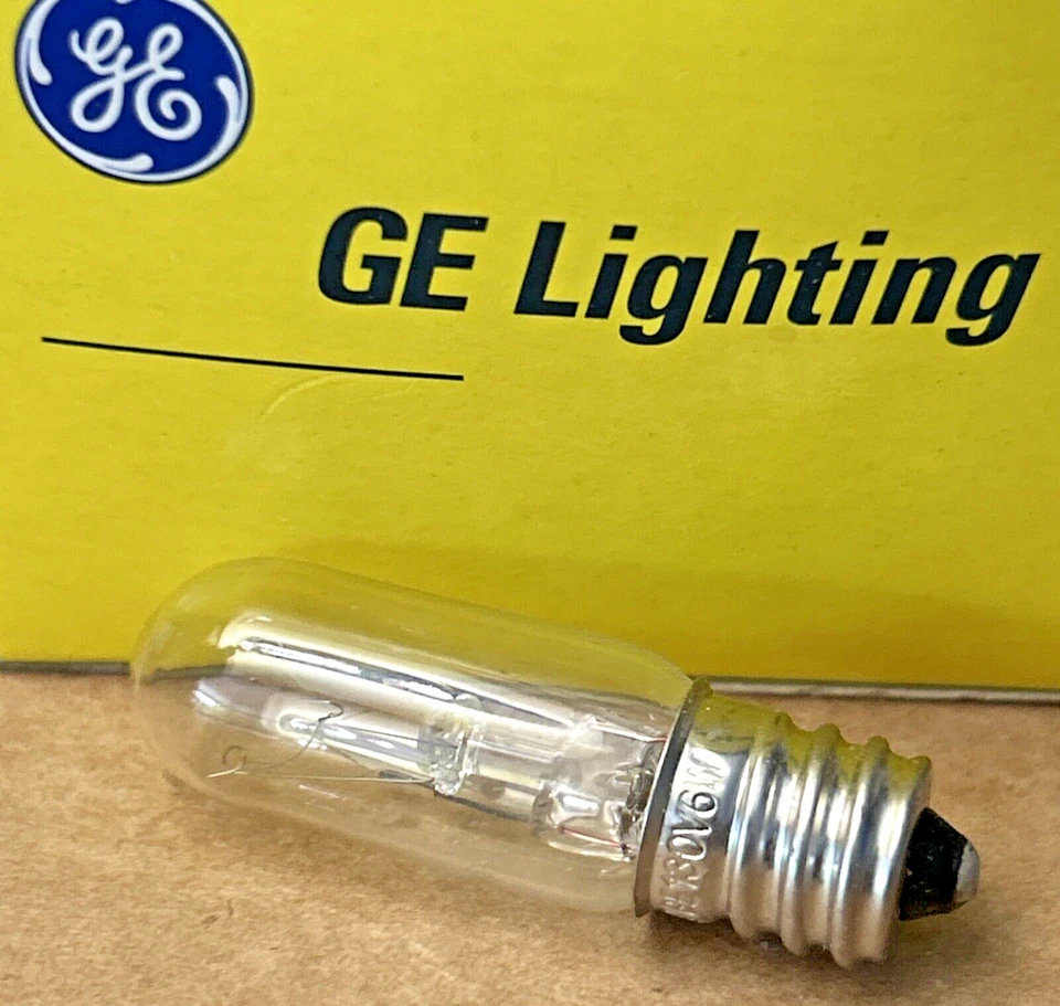 GE 6T41/2/1 Miniature Lamp Bulb, E12 base, NEW - Image 1 of 1