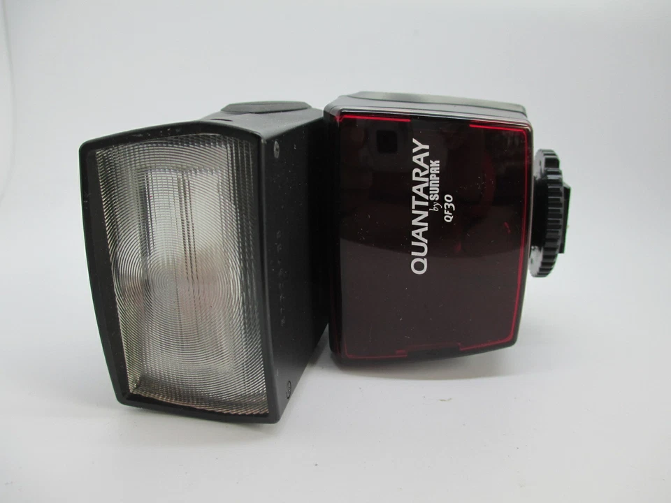 Quantaray Sunpak Flash QF30 Bounce Hot Shoe Mount Nikon i-TTLSLR DSLR Camera  - Image 1 of 4