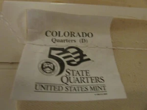 $25 Unopened Mint Bag, 2006-D Colorado State Quarters - Picture 1 of 3