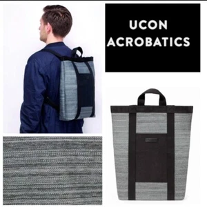 UCON ACROBATICS RUBEN Bag Black/Grey Waterproof Backpack/Tote bag - Picture 1 of 6