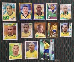 Ronaldo Nazario Aufkleber Panini Navarrete World America Cup 95, 97, 98, 2001 2006 - Bild 1 von 15