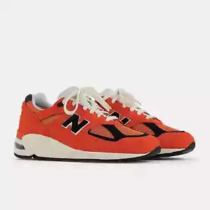 New Balance MADE in USA 990v2 Marigold Sneaker Schuhe 42.5 US 9 M990AI2 Orange - Bild 1 von 6