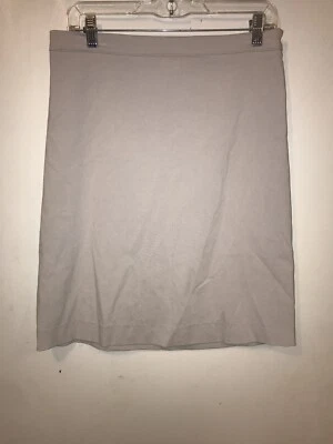 Falda Esprit Mujer Junior 9 10 Beige Línea A Hasta la Rodilla Negocios Trabajo Cremallera Lateral Foto 1 de 4