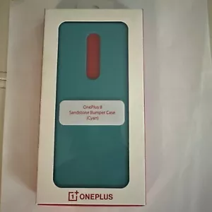 Nuevo estuche parachoques de arenisca OnePlus 8 (cian) - - Imagen 1 de 2