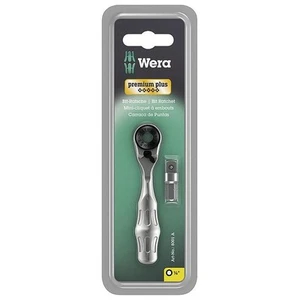 Juego de adaptadores de broca y trinquete WERA TOOLS 8001A soporte de broca de unidad reversible de 1/4 - Imagen 1 de 2