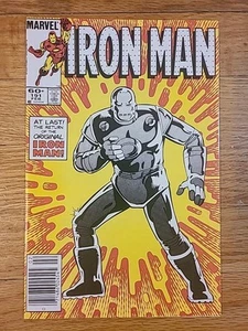 Iron Man #191 Kiosk Variante (Marvel Comics Februar 1985) Sehr guter Erhaltungszustand + - Bild 1 von 2