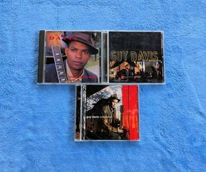 GUY DAVIS 3 CD Lot Blues Stomp Down Rider Butt Naked Free Give In Kind - Picture 1 of 4