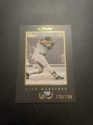 Tino Martinez 2004 Fleer Inscribed Gold 68 /199 Yankees Rays - Image 1 of 2