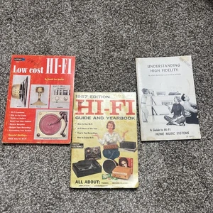 Hi Fi Stereo Review Magazine VINTAGE Lot Of 3 - Bild 1 von 3