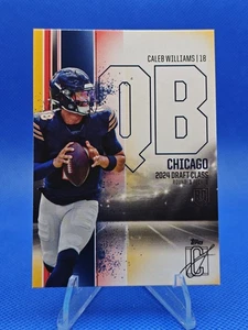 🔵 2025 Topps Signature Class CALEB WILLIAMS RC #84 Yellow Red Parallel Rookie - Bild 1 von 2