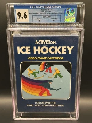 Atari 2600 - Ice Hockey 9.6 A+ - Graded - Sealed - New - CGC - Image 1 of 4