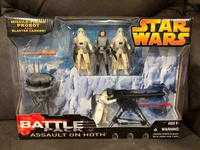 SAGA STAR WARS ASALTO A HOTH PAQUETE DE BATALLA IMPERIO CONTRAATACA SIN USAR, EN CAJA SIN USAR, EN CAJA Foto 1 de 4