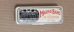 M. Hohner Germany Special 20 Harmonica -Marine Band - No. 1896 w/Box - Vintage - Picture 1 of 9