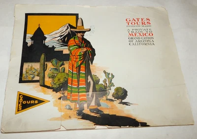 Folleto de la gira de colección Toledo Ohio Gates Tours temporada 15 viaje en tren a México Foto 1 de 4