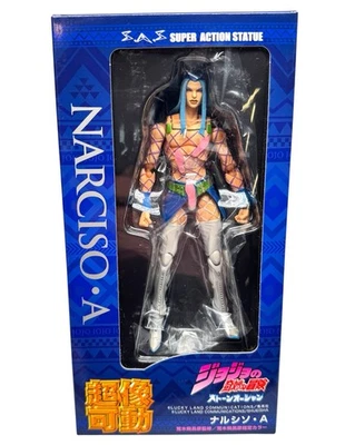 Jojo's Bizarre Adventure Narciso Anasui Action Figure Statue Medicos New - Image 1 of 4