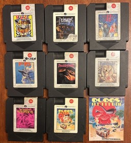 Lote de 8 juegos NES Nintendo AVE Deathbots Double Strike Impossible Mission Krazy F15