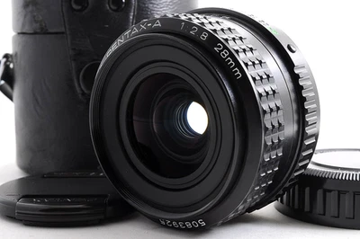 Lente gran angular Pentax SMC Pentax-A 28 mm F2,8 MF para montaje K con... - Imagen 1 de 4