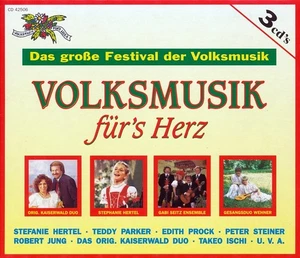 3er CD Box - Volksmusik für´s Herz / Stephanie Hertel, Edith Prock, Takeo Ischi - Bild 1 von 2