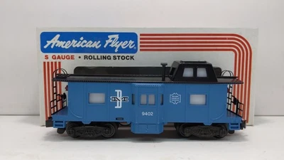 American Flyer 4-9402 S Gauge Boston & Maine Bay Window Caboose EX/Box - Image 1 of 4