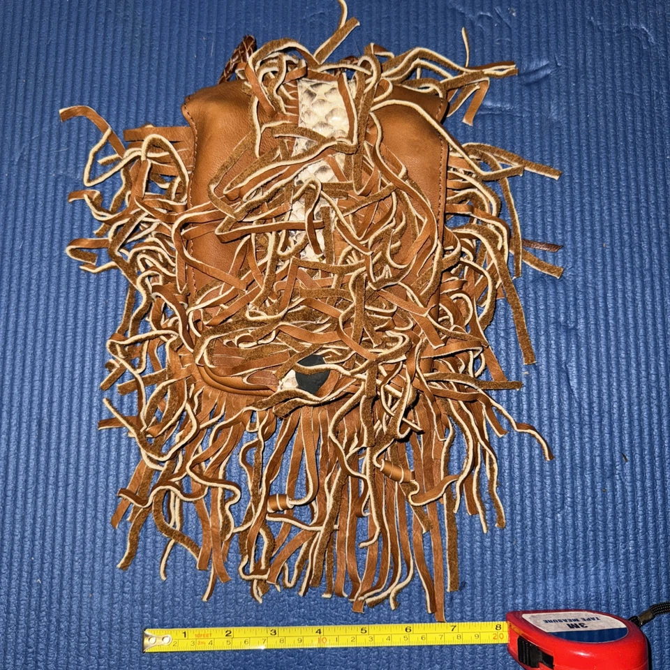 PITÓN PIEL DE SERPIENTE PELUQUERÍA TIJERAS HERRAMIENTA CINTURÓN, TIJERAS CINTURÓN BOLSA RIÑONERA Foto 1 de 4