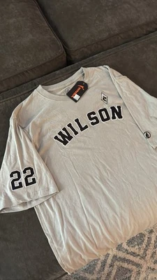 Camiseta gris unisex A'ja Wilson #22 Las Vegas Aces Foto 1 de 4