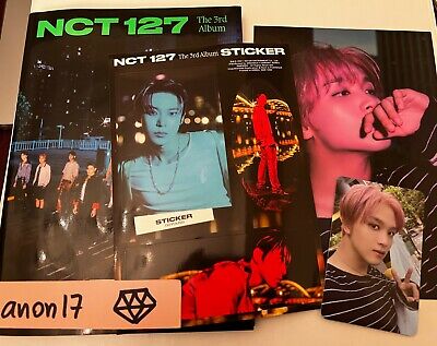 NCT 127 Sticker Seoul City Ver- Haechan Postcard / PC + Doyoung Sticker • 32€
