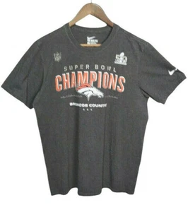  T-shirt Nike 50th Super Bowl Champs Broncos grafica manica corta uomo taglia L - Foto 1 di 4