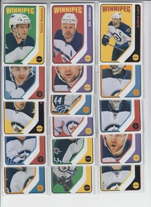 14/15 OPC Winnipeg Jets Retro 16 Cards - Ladd Byfuglien Lttle Wheeler Trouba + - Picture 1 of 1