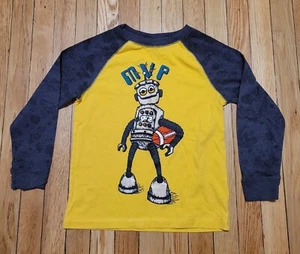 Football Robot MVP Long Sleeve T Shirt Youth Small S 4/5 - Picture 1 of 14