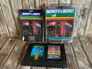 INTELLIVISION BEAUTY AND THE BEAST GAME CARTRIDGE OVERLAYS INSTRUCTIONS WORKING - Picture 1 of 7