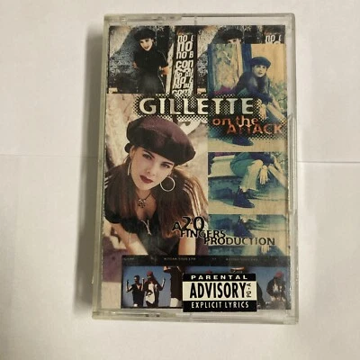 Gillette : On the attack Cassette Featuring Short Short Man 1994 Rate - Imagem 1 de 4