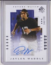 2021 Goodwin Champions Jaylen Waddle /299 Auto Rookie Future Watch SP Authentic