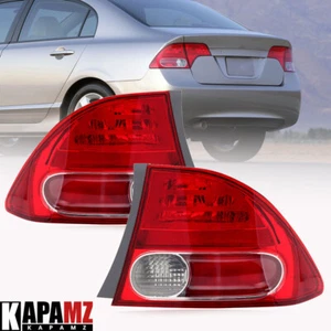 Luces traseras traseras 2 piezas para Honda Civic 2006-2008 sedán luces traseras - Imagen 1 de 10
