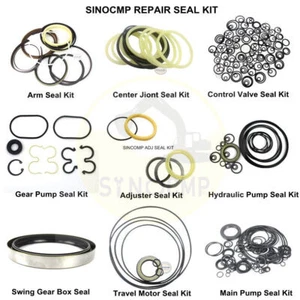 SINOCMP EC210 EC210B Brazo Pluma Cucharón Sello Kit para Volvo Excavadora Kit de Reparación - Imagen 1 de 18