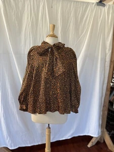 Who What Wear Baby Cheetah Print Blouse XXL - Picture 1 of 7