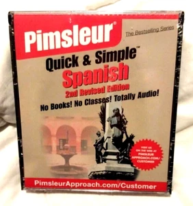 Pimsleur Quick and Simple Spanish CD's - New! - Picture 1 of 3