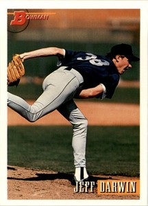 1993 Bowman Baseball #627 Jeff Darwin RC
