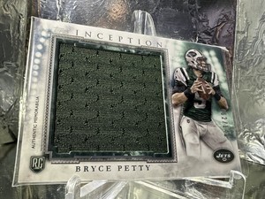 2015 Topps Inception Rookie Jumbo Relics (#/140) - Bryce Petty - Jets - #RJR-BP