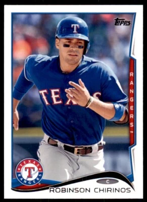 2014 Topps Robinson Chirinos Baseball Cards #US-193 - Image 1 of 2