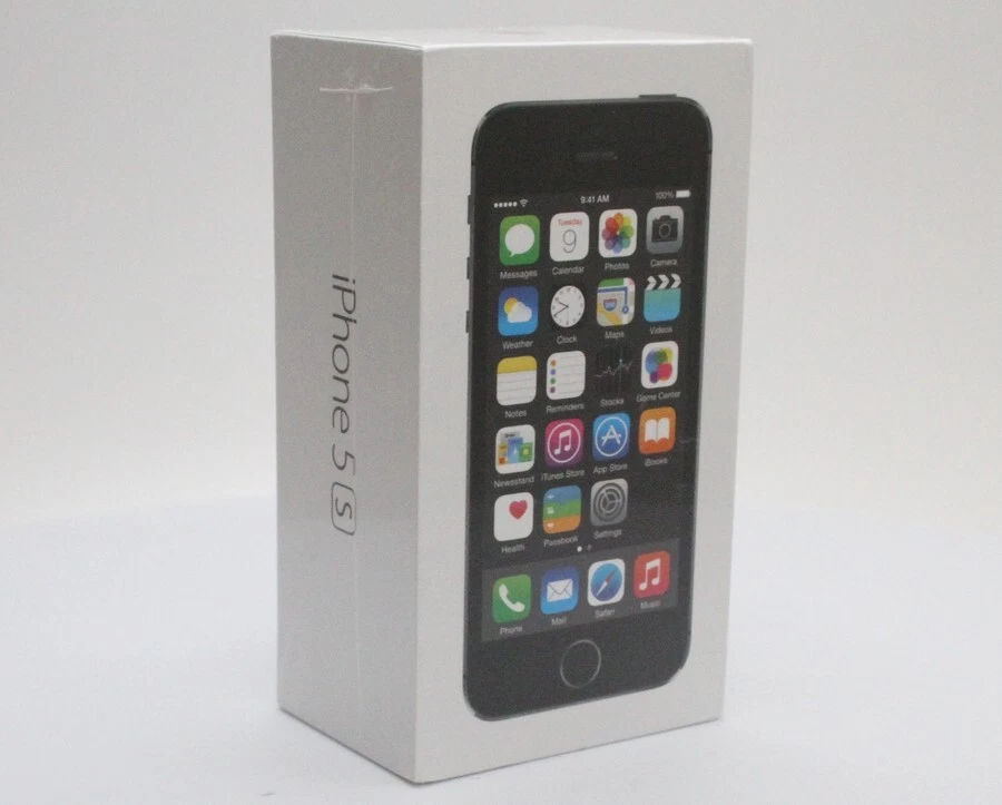 Boxed Apple iPhone 5s A1533 16GB - Unlocked - Space Gray (ME296LL/A) - Image 1 of 1